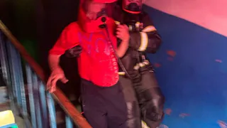 Мужчину спасли на пожаре в Удмуртии