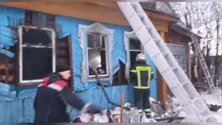 Пенсионер погиб на пожаре в частном доме в Удмуртии