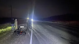 В Удмуртии электровелосипедист умер после наезда ВАЗ-2107 на трассе