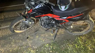 В Ярском районе бесправник на мотоцикле сбил 18-летнего пешехода