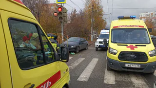 Пятеро пешеходов пострадали в ДТП в Ижевске, в том числе трое детей