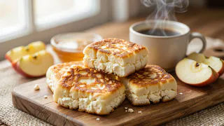 Вместо надоевших сырников и оладий беру пачку творога и готовлю гору вкуснятины к чаю — ленивые брусочки за 15 минут