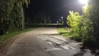 В населенных пунктах Глазовского района продолжается установка современных светильников