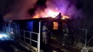 Садовый дом, баня и легковой автомобиль сгорели в Удмуртии