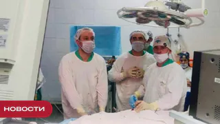 Урологи из Удмуртии удалили пациенту камни из мочеточника на новом оборудовании с применением инновационного для себя метода лапароскопической уретеролитотомии