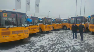 Удмуртия закупила 45 новых школьных автобусов