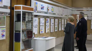 В МВД Удмуртии подвели итоги конкурса детского рисунка «Мои родители работают в полиции»