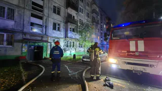 Накануне в Ижевске на пожаре спасли 9 человек
