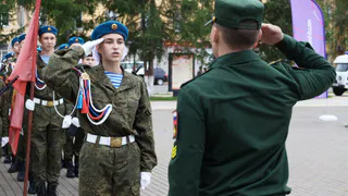В Глазове прошла часть финала Республиканского конкурса по строевой подготовке