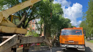 В Глазове на на улице Тани Барамзиной заканчивают капремонт теплотрассы