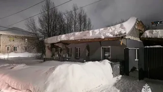 В Удмуртии обрушилась крыша частного дома