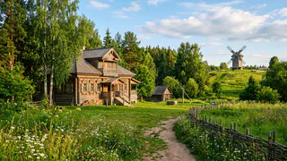 Не Стокгольм, а Удмуртия: музей на природе, где работает вековая мельница и оживает старая деревня