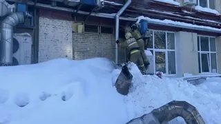 В кафе в Удмуртии загорелась вентиляционная шахта