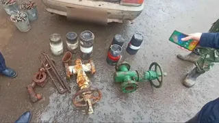 В Удмуртии сотрудники ГИБДД задержали мужчину, похитившего металлолом с территории нефтяной компании