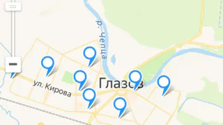 Точки доступа Wi-Fi в Глазове можно найти на карте