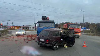В Удмуртии молодая девушка погибла в ДТП с «Камазом»