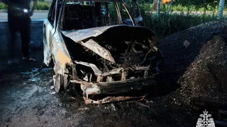 Ремонт автомобиля обернулся пожаром в Удмуртии