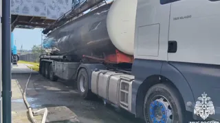 В Ижевске ликвидировали разлив перекиси водорода