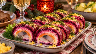 Селедку в шубу не прячу — кручу роллы по-русски: вкус родной, подача — ресторанная