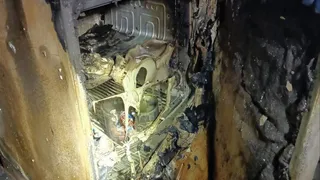 Утечка из газового баллона привела к пожару в Удмуртии