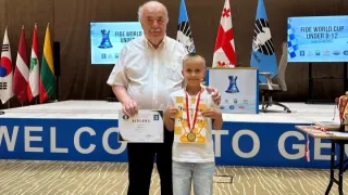 8-летний шахматист из Удмуртии стал серебряным призёром первенства мира