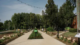 В Глазове благодаря жителям благоустроили беседку, сквер и мототрассу