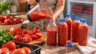 Помидоры на зиму прячу в пластиковые бутылки: 1 хитрость без уксуса и кипятка — запас для готовки до весны