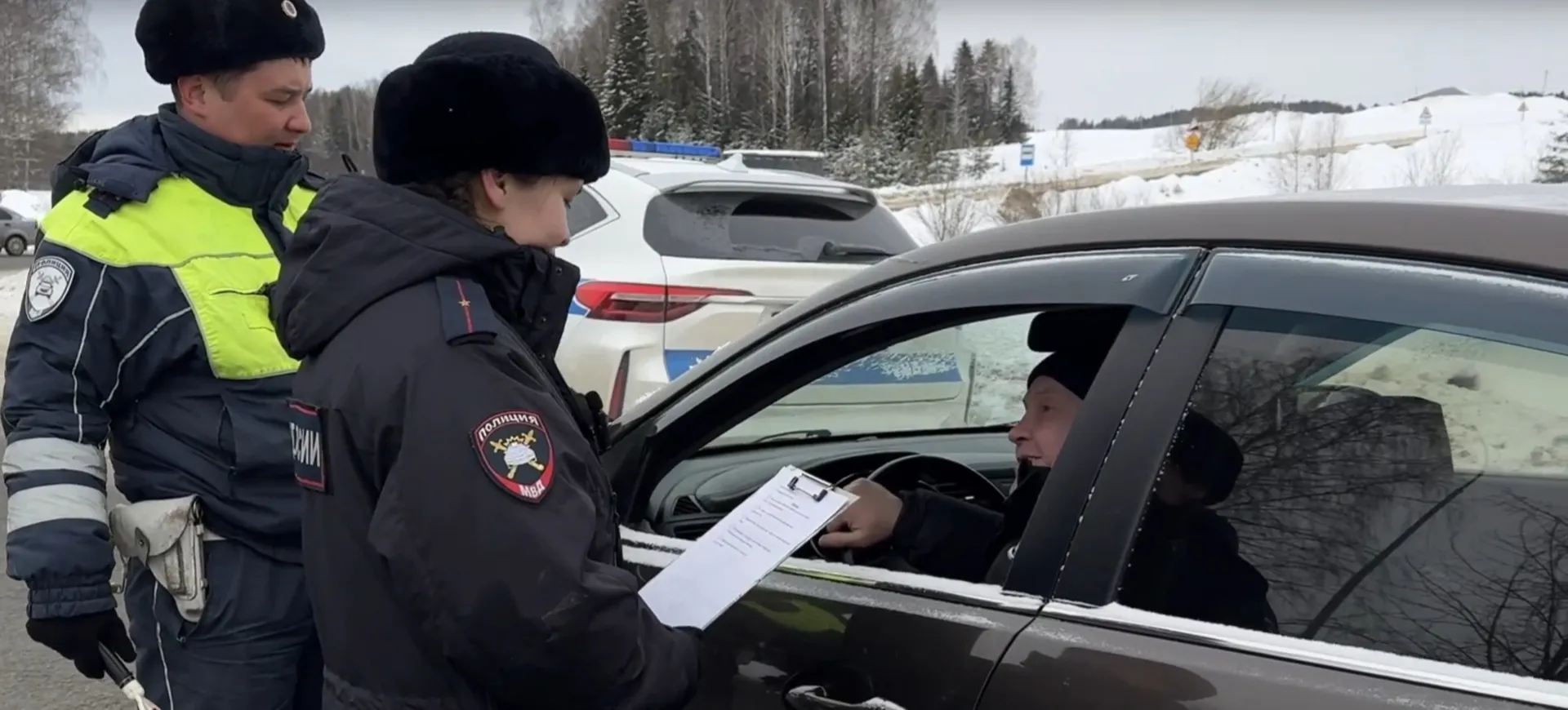 В Удмуртии продолжается акция гаишников посвященная 23 Февраля