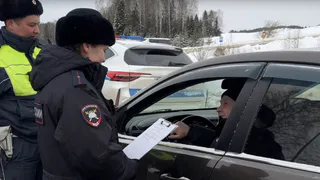 В Удмуртии продолжается акция гаишников посвященная 23 Февраля