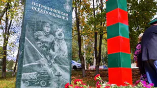 В Удмуртии, в селе Красногорсом, появился памятник воинам-пограничникам