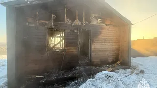 В столице Удмуртии из-за короткого замыкания в системе “теплого пола” сгорел частный дом