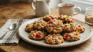 Готовлю овсяное печенье с орехами и цукатами - мой коронный рецепт: вкусно так, что у домашних за ушками трещит