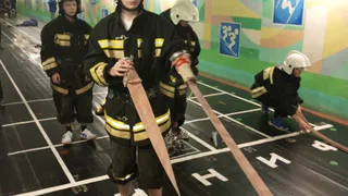 Турнир по пожарно-прикладному многоборью прошел для учащихся школ Глазова