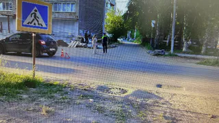 В Глазове зафиксирована третья за последнее время авария на зебре