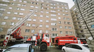 В многоквартирном доме Ижевска случился пожар
