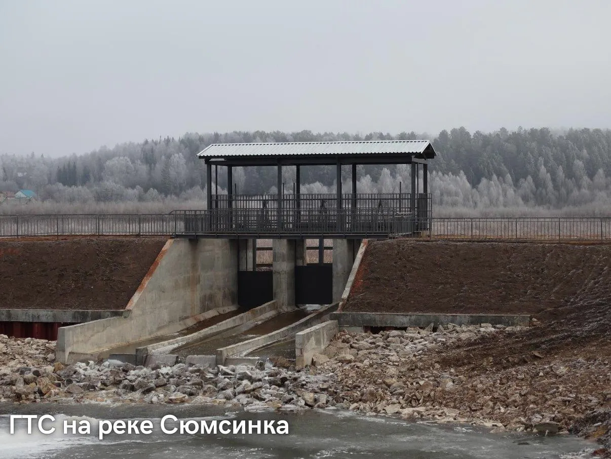 В 3 районах Удмуртии завершили капитальный ремонт гидротехнических сооружений