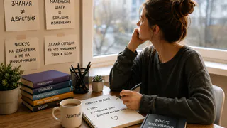 «Вы не ленивы — вы боитесь, что всё получится»: психолог объяснила, почему люди годами читают, учатся и планируют, но не меняют свою жизнь