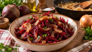 Вкусный салат со свеклой: домашних от него за уши не оттащить — простой и быстрый рецепт