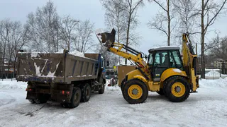 Вывоз снега начнут в Глазове в ближайшие дни