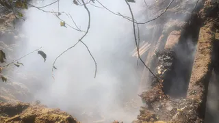 Жительница Балезинского района развела костер в овощной яме и оставила его на всю ночь