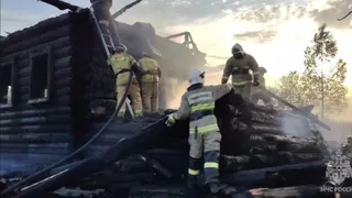 Крупный пожар произошел в деревне Якшур-Бодьинского района