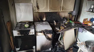 В Удмуртии чуть не сгорел дом