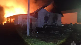 В Ижевске сгорел частный дом