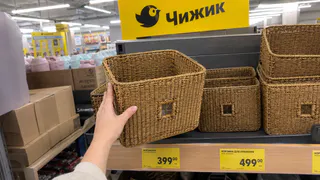 В «Чижике» нашла корзины 30×30 за 799 рублей — дома пристроила их так, что интерьер сразу стал аккуратнее