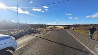 На месте ДТП с лесовозом в Удмуртии ввели реверсивное движение