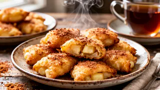 Беру 1 яблоко и 1 яйцо: вкусные и воздушные ленивые пирожки — не устаю готовить
