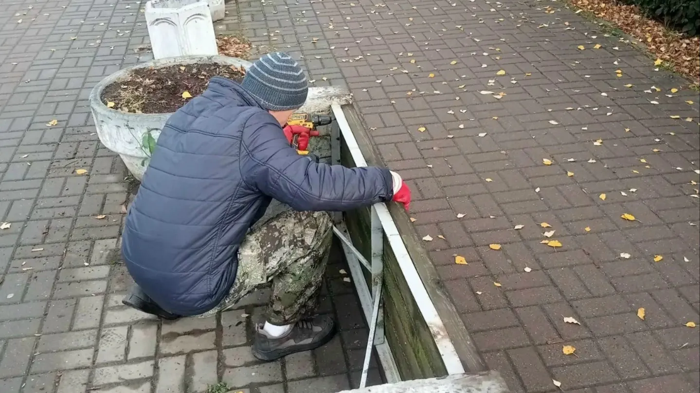 В Глазове готовят общественные пространства к зиме