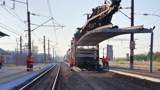 На станции Глазов кладут «бархатные» пути