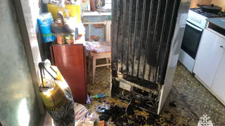 В Удмуртии спасатели вынесли 18-летнего парня с балкона горящей квартиры