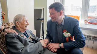 Всех ветеранов Глазова поздравили с Днем Победы